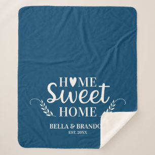 Cobertor Sherpa Cobertura de Casais casados personalizados