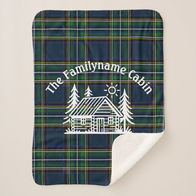 Cobertor Sherpa Cobertura Personalizada da Cabina Cozy (Frente)