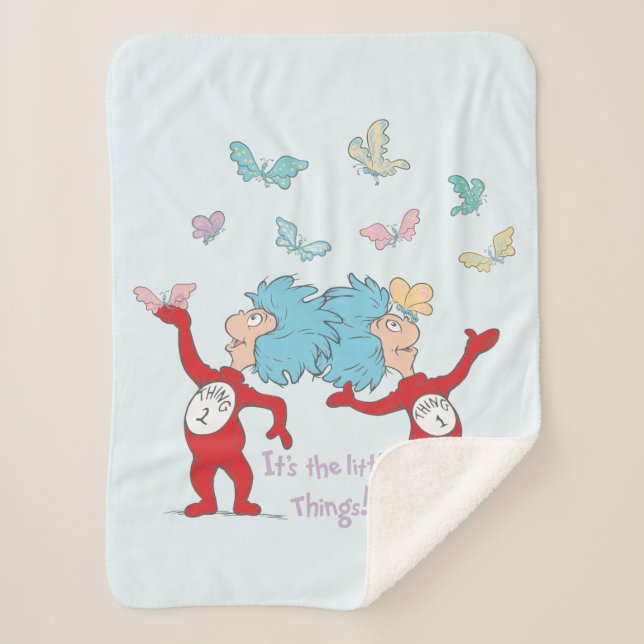 Cobertor Sherpa Coisa dois, são as coisinhas! (Frente)