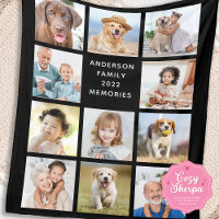 Colar Personalizado de Família com 11 Fotos Modern