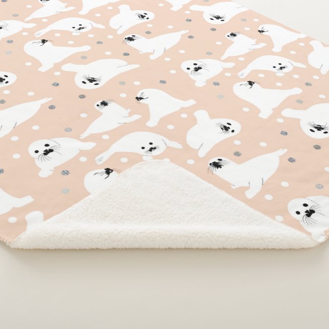 Cobertor Sherpa Coleção De Animais Árcticos - Focos (3/4)