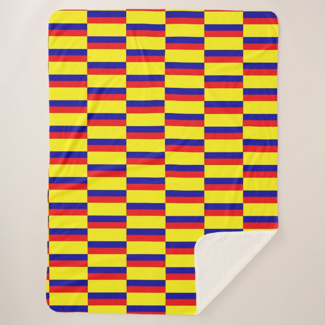 Cobertor Sherpa Colômbia (Frente)