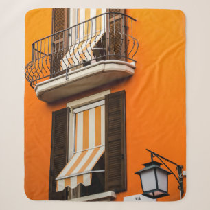 COBERTOR SHERPA COLORIDA FACADE ITALIANA E JANELAS