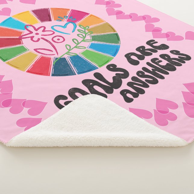 Cobertor Sherpa Comprar Sustentável. Viva intencionalmente. Objeti (3/4)