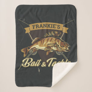 Cobertor Sherpa Compro de proteção contra troféus de pesca de a