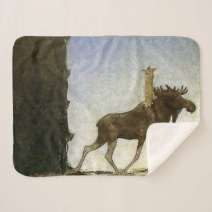 Cobertor Sherpa Conjunto de Folhas Planas de Papel de Encapsulamen