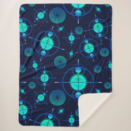 Cobertor Sherpa Connected Minds Pattern 2