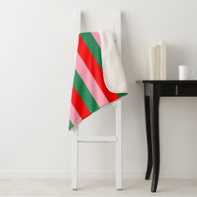 Contemporary Christmas Stripes 