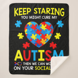 Cobertor Sherpa Continua A Estreitá-Lo, Pode Curar O Meu Autismo
