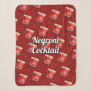 Cobertor Sherpa Coquetel Negroni