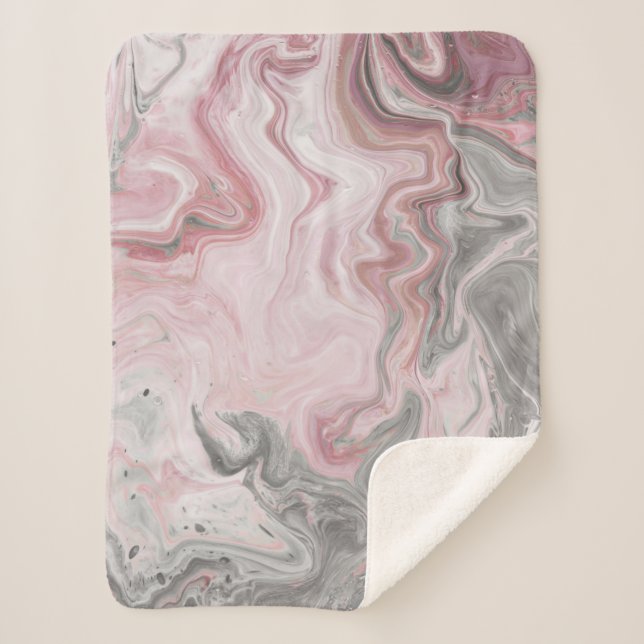 Cobertor Sherpa Coram os minerais (Frente)