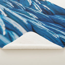 Cobertor Sherpa Corda Azul