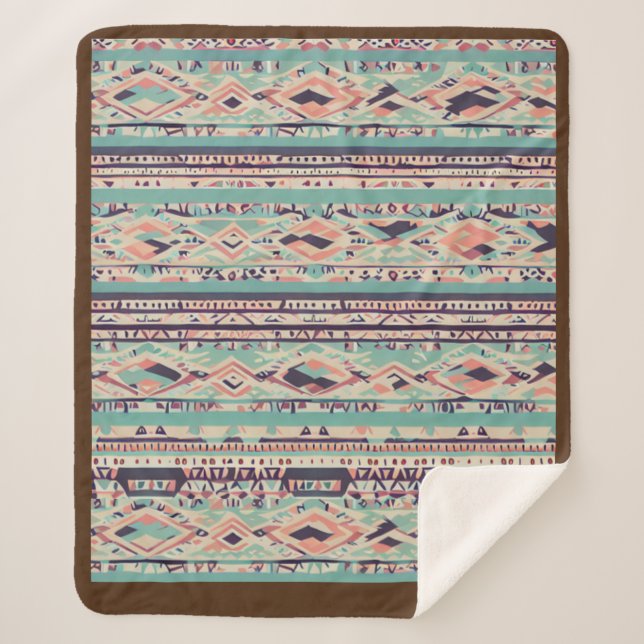 Cobertor Sherpa Cores de queda (Frente)