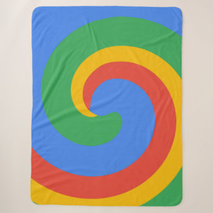 Cobertor Sherpa Cores Giratórias Google