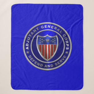 Cobertor Sherpa Corpo de Adjutant General