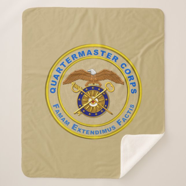 Cobertor Sherpa Corpo de Quartermaster (Frente)