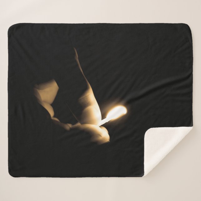 Cobertor Sherpa Correspondência Lit (Frente (Horizontal))