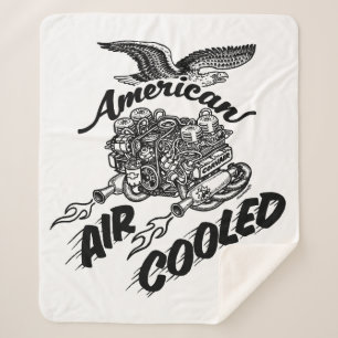 Cobertor Sherpa Corvair de motor resfriado a ar americano
