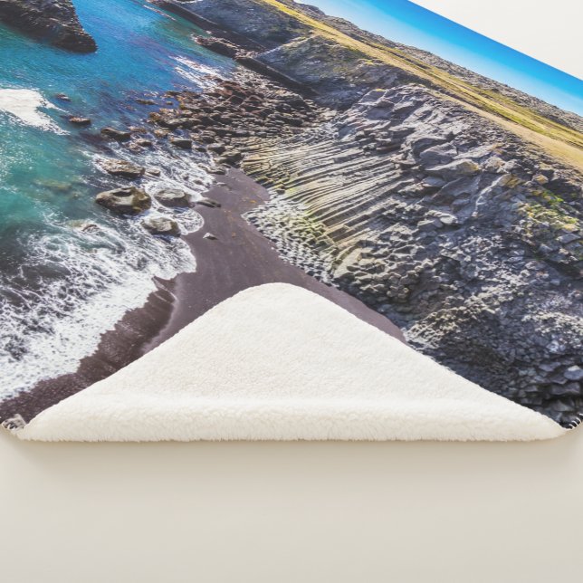 Cobertor Sherpa Costa Hellnahraun, Islândia (3/4)