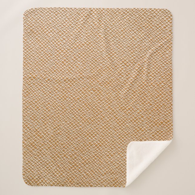 Cobertor Sherpa Couro de textura antiga, textura,anim (Frente)