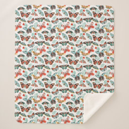 Cobertor Sherpa Cozy Butterfly Sherpa Blanket