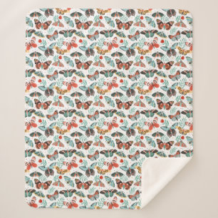 Cobertor Sherpa Cozy Butterfly Sherpa Blanket