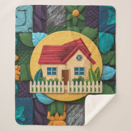 Cobertor Sherpa Cozy Home Haven