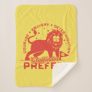 Cobertor Sherpa CRACHÁ PREfeito GRYFFINDOR™