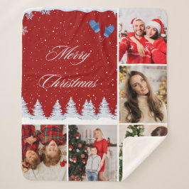 Cobertor Sherpa Create Your Own Photo Collage