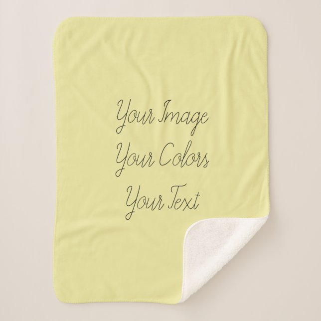 Cobertor Sherpa Crie seu (Frente)