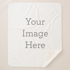 Cobertor Sherpa Crie seu pequeno Sherpa Blanket