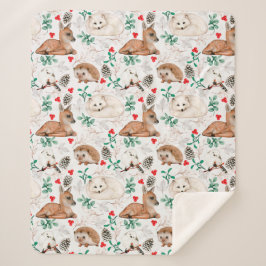 Cobertor Sherpa Critério Florestal Coca-Cola Sherpa Blanket