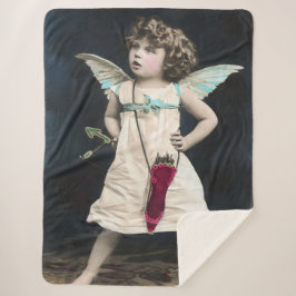 Cobertor Sherpa Cupido Zangado