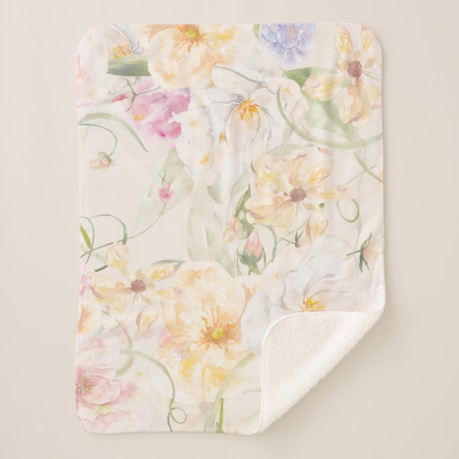 Cobertor Sherpa Custom Cozy Sherpa Blanket (Frente)