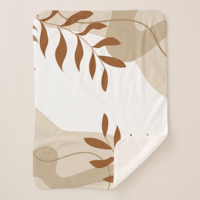 Cobertor Sherpa Custom Cozy Sherpa Blanket (Frente)