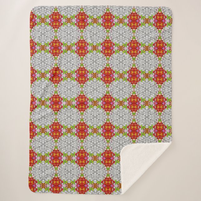 Cobertor Sherpa Custom Photo Sherpa Blanket  (Frente)