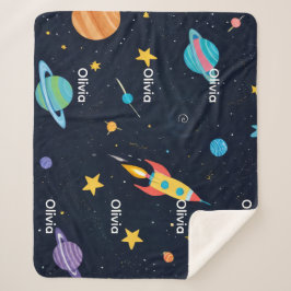 Cobertor Sherpa Custom Sherpa Blanket – Add Your Name