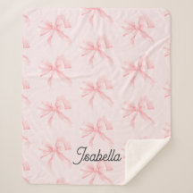 Cute Girl Coquette Pink Bow