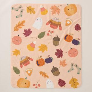 Cobertor Sherpa Cute Outono
