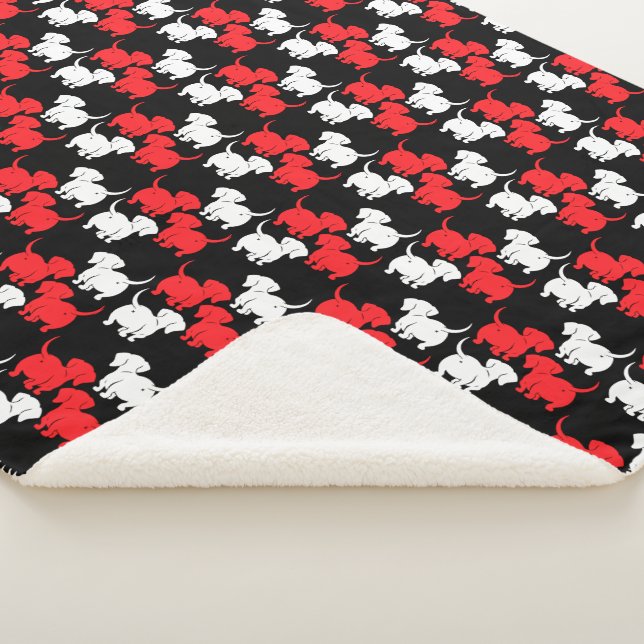 Cobertor Sherpa Dachshund Dog Gifes (3/4)