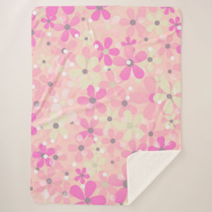 Cobertor Sherpa Daisies