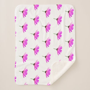 Cobertor Sherpa Daisy Rosa