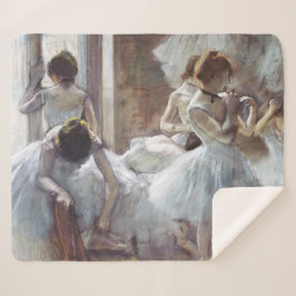 Cobertor Sherpa Dancers Edgar Degas