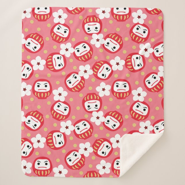 Cobertor Sherpa Daruma (Frente)