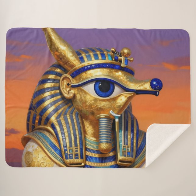 Cobertor Sherpa Das Ägyptische Auge´5 (Frente (Horizontal))