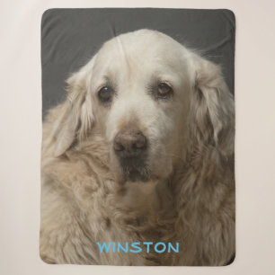 Cobertor Sherpa de Foto de Animal Personalizado