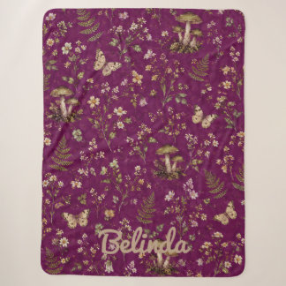 Cobertor Sherpa de Jardim Cottage Vintage