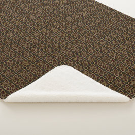 Cobertor Sherpa de Nó Celta do Dia de São Patrício