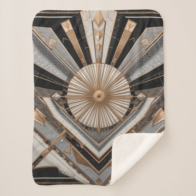 Cobertor Sherpa Deco Luxurioso (Frente)