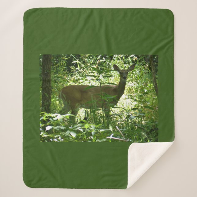 Cobertor Sherpa Deer Sherpa Blanket (Frente)